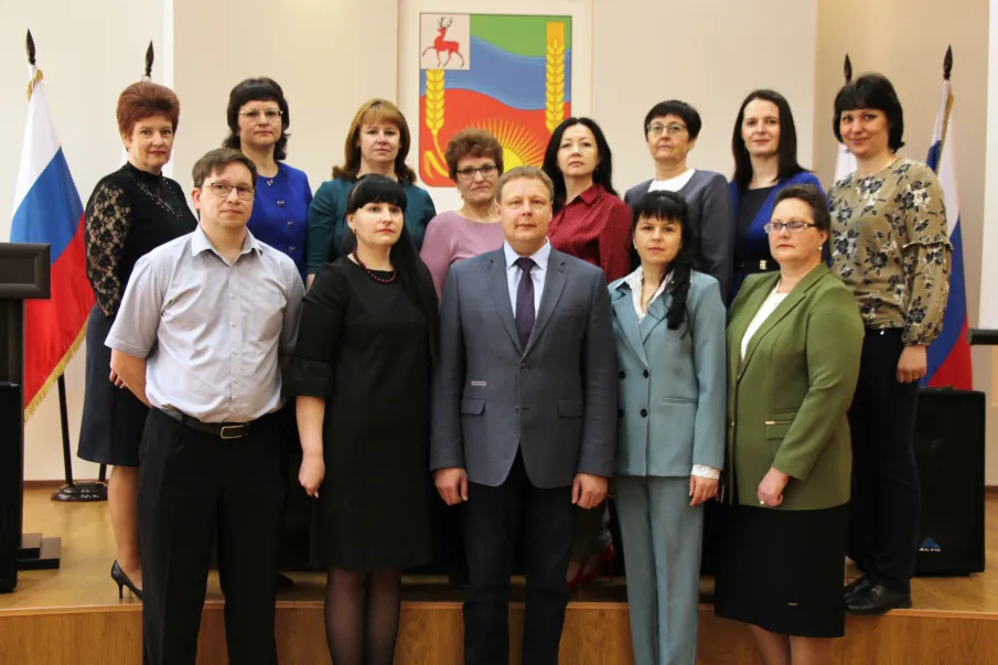 Коллектив финансового управления администрации Бутурлинского округа награжден Почетной Грамотой министерства финансов Нижегородской области.   