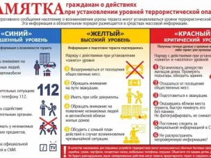 Памятка по противодействию терроризму