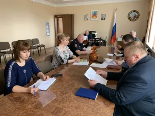 Заседание антитеррористической комиссии Бутурлинского муниципального округа Нижегородской области.