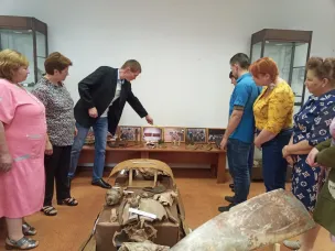 Выставка «В небе Северо-Западного фронта» продолжает свою работу.