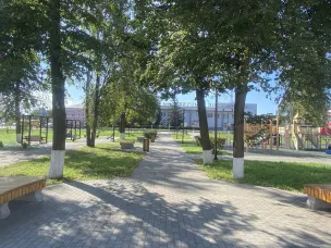 Завершение работ по благоустройства общественного пространства (парк «Центральный»)