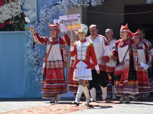 В Бутурлино прошел Х Всероссийский конкурс исполнителей народной песни «Вишнёвая метель» памяти Л.Г. Зыкиной.