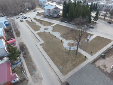 Сквера у памятника Ф.И. Бутурлину (2021г.)