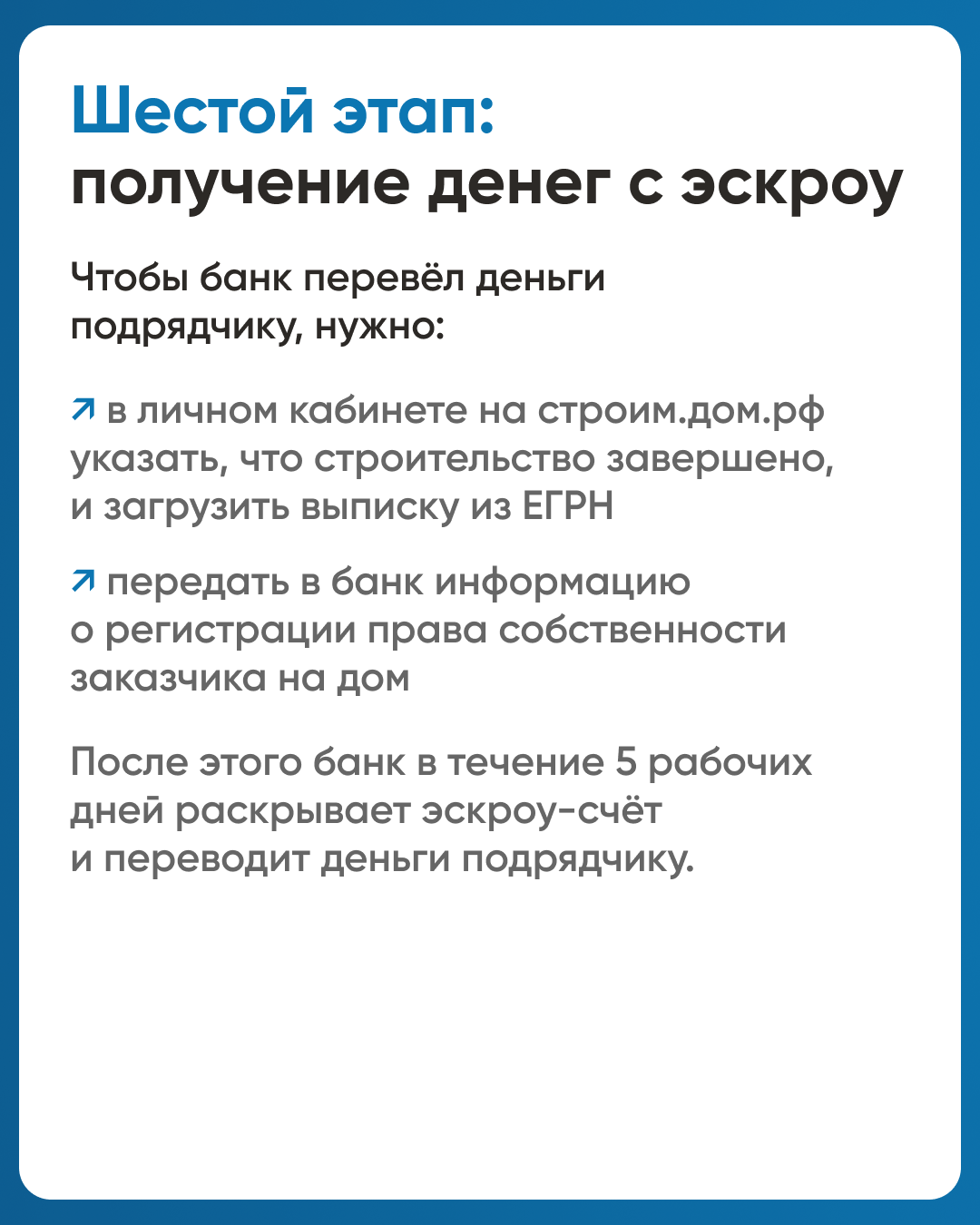 Как подрядчику начать строить с эскроу