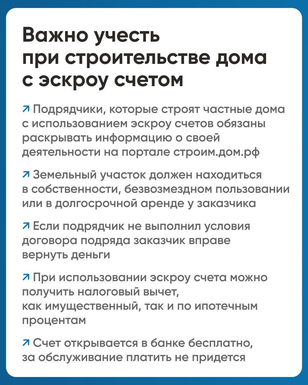 Что такое эскроу счет в ИЖС